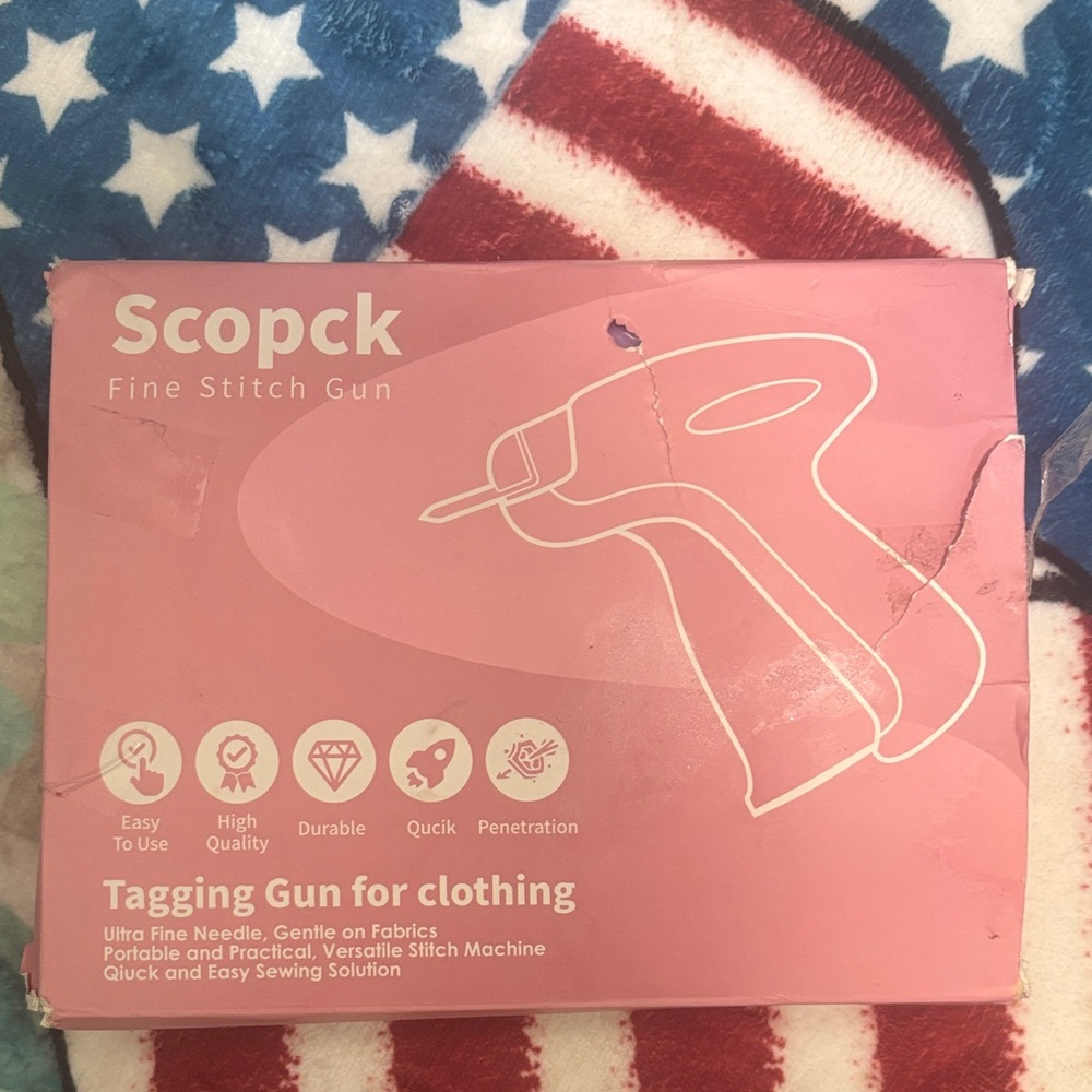 Scopck Fine Stitch Gun in Pink